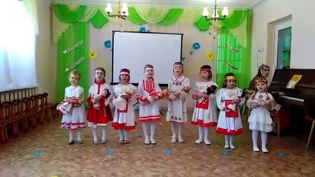 Старшая группа "Почемучки" МБДОУ "Детский сад 48" песня "Пукане" смотреть онлайн
