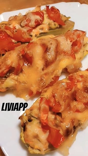 Нежные кабачки с фаршем и 🧀