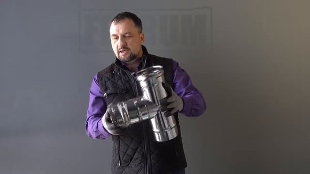 Заглушка и конденсатоотвод одностенный (Ferrum) на https://pechki66.ru/ смотреть онлайн