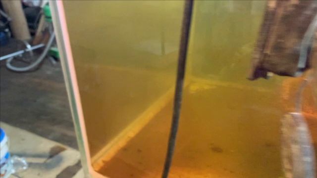 Пруд в гараже.Купили новый Новый бассейн.Будет ещё один пруд. смотреть онлайн