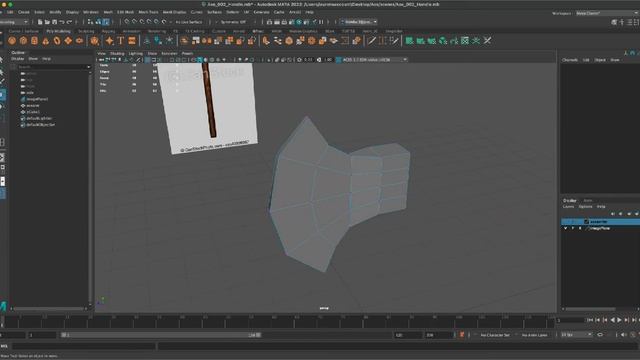 Modeling an Axe - Part 2: Building the Low Poly Mesh смотреть онлайн