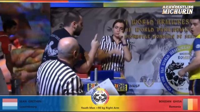 SCHOOLBOY - WORLD ARMWRESTLING CHAMPIONSHIP 2021 - RIGHT ARM