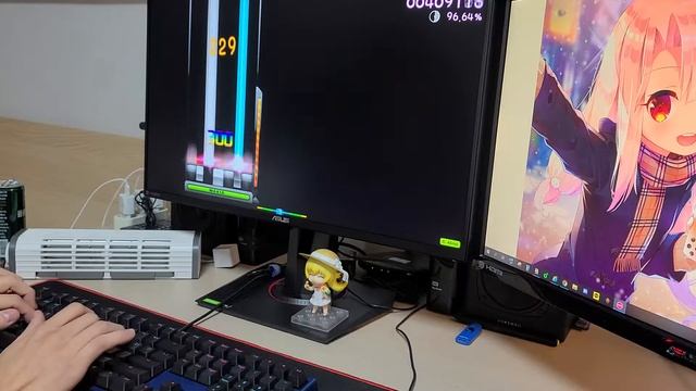 Osu! Mania 7k Dan Course LN10단 첫플