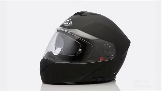 SMK Glide Matt Black Flip Up Helmet смотреть онлайн
