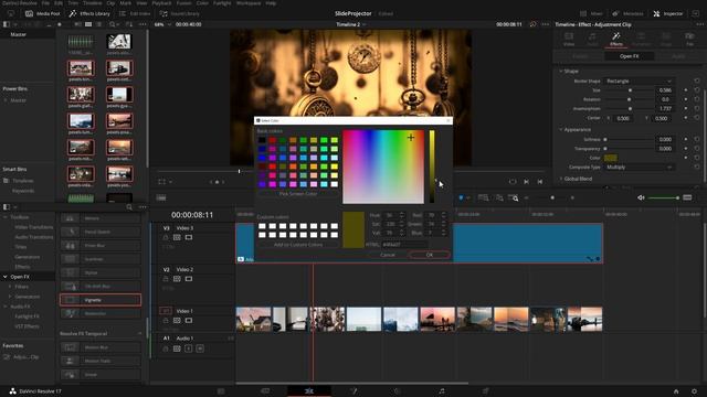 How to create VINTAGE FILM PHOTO SLIDESHOW in Davinci Resolve 17 FREE - Beginner Tutorial смотреть онлайн