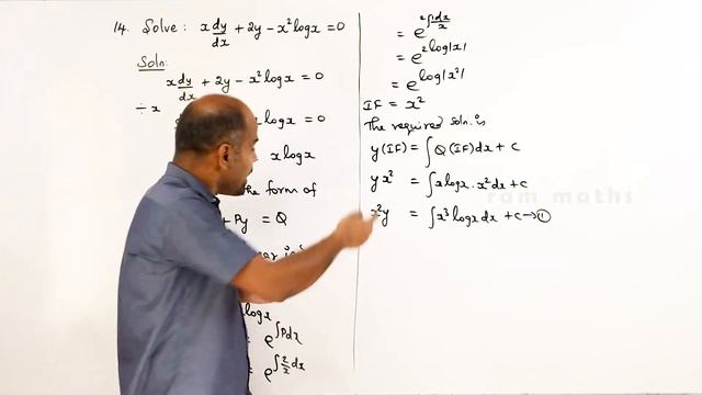 Class 12 | Ex - 10.7 | Sum No. 14 | Ordinary Differential Equations | State Board | Ram Maths