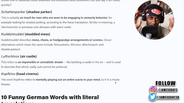 10 HILARIOUS GERMAN WORDS you Probably DIDN'T KNOW смотреть онлайн