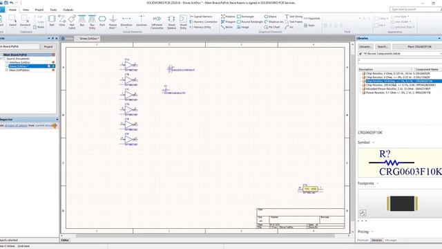 Learn SOLIDWORKS PCB - Schematic Components смотреть онлайн