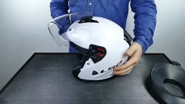 LS2 INFINITY OF521 Jet Helmet