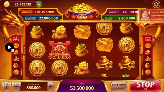 SCATTER 50 X DI BET MINI..HASILNYAA???? смотреть онлайн