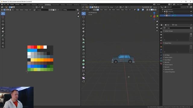 Low Poly Car in Blender 2 81 смотреть онлайн