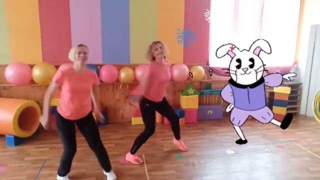 Руханка "Спортивне зайченя" /Стрибкові вправи "Пострибайки"/Фізкультура для дітей смотреть онлайн