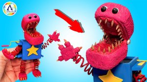 БОКСИ БУ Boxy Boo Project Playtime Лепим с ЛЕПКАРУ