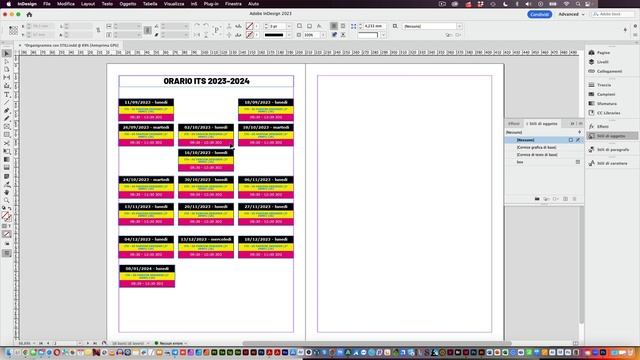 Adobe InDesign: Creare Un Organigramma In 2 Click Con Gli Stili