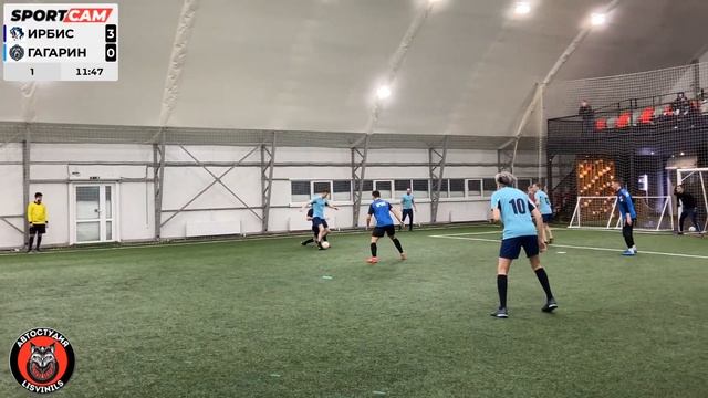 Ирбис - Гагарин (1 тайм) смотреть онлайн