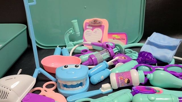 19 Minutes Satisfying Unboxing with Complete Doctor Set Miniature Toys ASMR | No talking смотреть онлайн