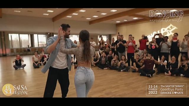 Panagiotis & Myrto | Salsa Partnerwork On2 | San Getaway By El Sol 2022 | El Caminante