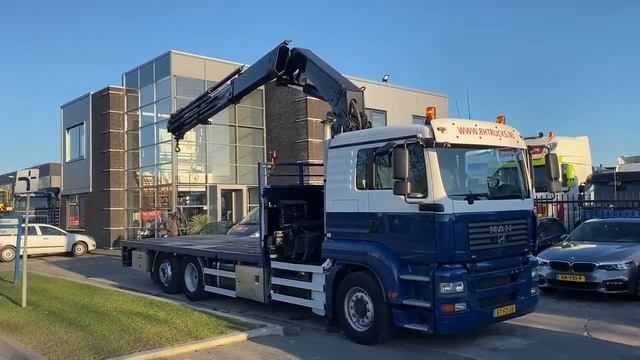 KRAANWAGEN MAN TGA 26.360 + HIAB 377 EP4 смотреть онлайн