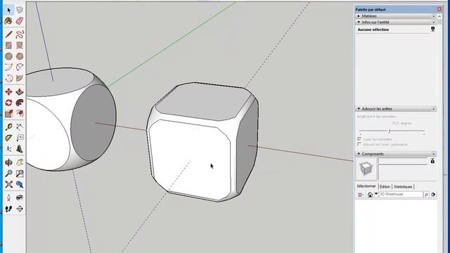 EXERCICE : Dessiner, Redimensionner Différents Dés - Copier - Transparence - Sketchup - Tuto Gratui