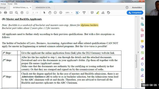 Admission Process_DLI Germany & Partner Universities смотреть онлайн