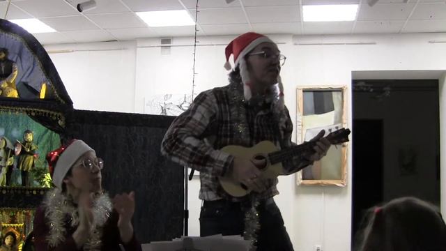 Песня весёлого садовника- Андрей Ноябрь и Анастасия Чарина в творческом союзе художников 05.01.22 смотреть онлайн