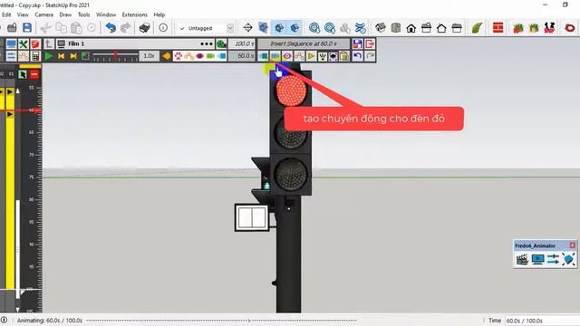 mô phỏng hoạt động chốt đèn giao thông bằng sketchup phần 2 смотреть онлайн