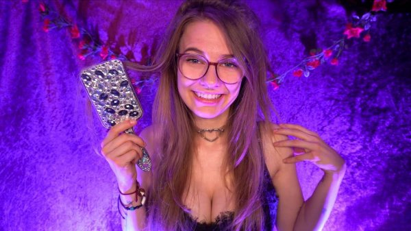 АСМР с моим ТЕЛОМ (Звуки рук, расчесывание волос...) | Stardust ASMR