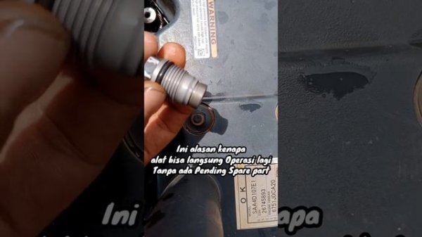 Error CA559 dan Error High Pressure dan terjadi kebocoran pada Limiter valve pc200-10MOCE_ excavato