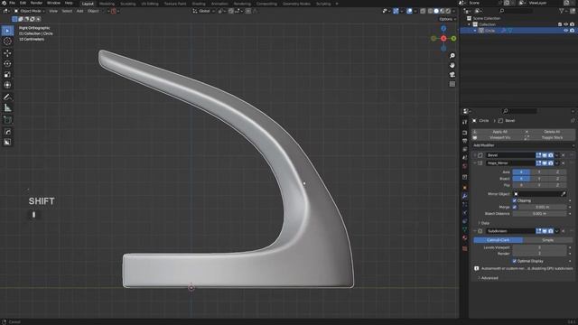 Blender Hard Surface Tutorial - Get Better At Subd Modeling смотреть онлайн