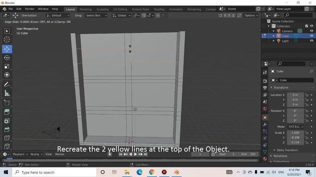 Tutorial Membuat Lemari dan Teks 3D Menggunakan Aplikasi Blender Versi 2.92#STMIKJayakarta2021 смотреть онлайн