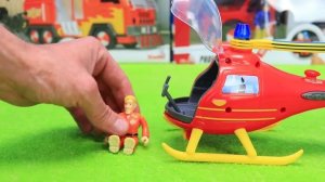 Fireman Sam Toys Unboxing for Kids: Fire Trucks, Firestation & Firefighter Playsets