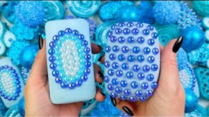 BLUE💎💶🩵ASMR Soap,enjoy watching!