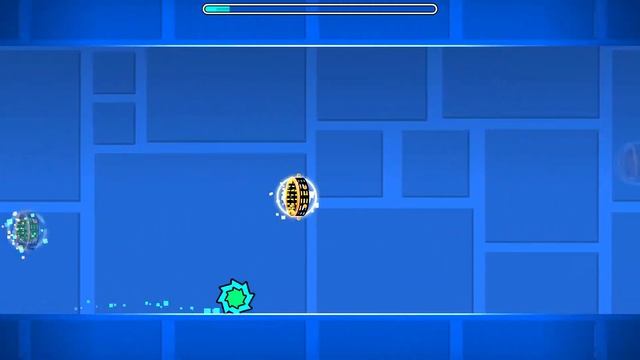 НОВИЧОК ПРОБУЕТ ИГРАТЬ GEOMETRY DASH~_~ смотреть онлайн