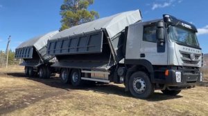 Самосвал-зерновоз HONGYAN CQ3266HV35D