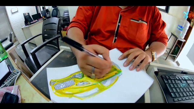 Mercedes AMG GTR Timelpase Drawing | Group63 Dubai смотреть онлайн