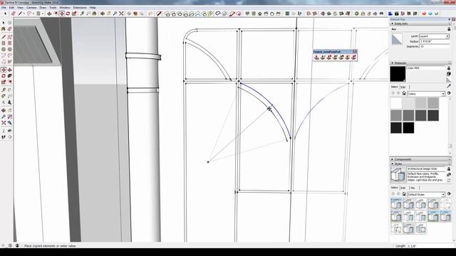 SketchUp Speed Modeling - Star Wars Tantive IV Corridor смотреть онлайн