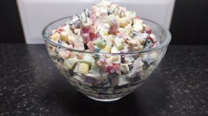 Праздничный салат с копченой курицей: легкий рецепт для вашего стола!