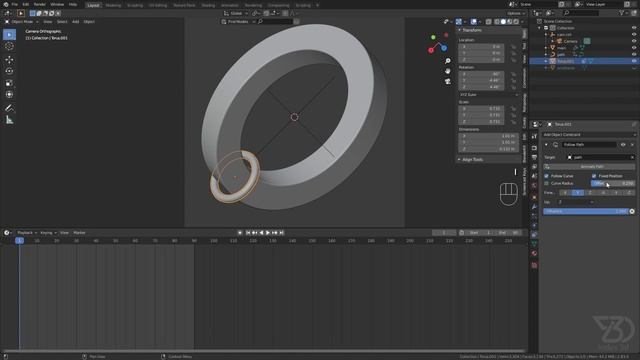 impossible loop animation tutorial | Blender Eevee смотреть онлайн