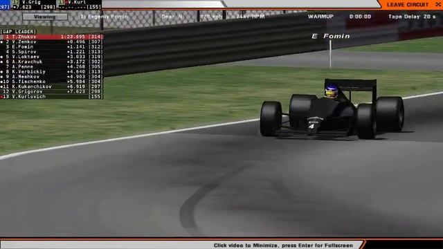 F1 1989 San Marino Grand Prix | Live смотреть онлайн