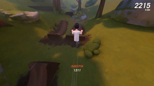 Trail Boss BMX Gameplay on the Nintendo Switch смотреть онлайн