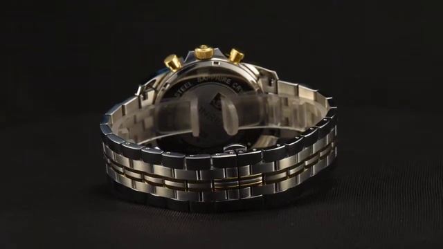 High grade chronograph all stainless steel sapphire glass Sunrise watch DM1172SA 22 смотреть онлайн