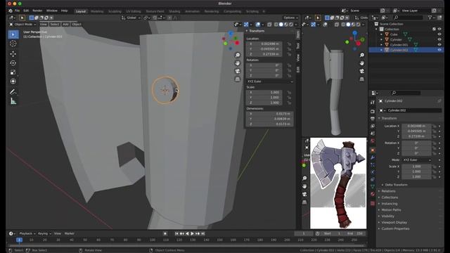[Blender] Stylized Axe : How to make a game asset - Part 1 смотреть онлайн