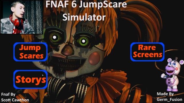 ВСЕ СКРИМЕРЫ ФНАФ 6 В СИМУЛЯТОРЕ! FNAF 6 JUMPSCARE SIMULATOR