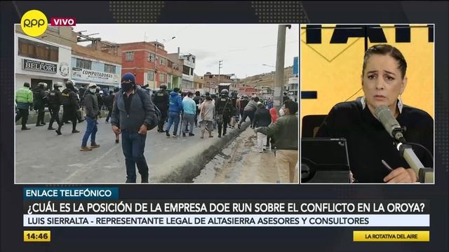 ¿Cuál Es La Posición De La Empresa Doe Run Sobre El Conflicto En La Oroya?