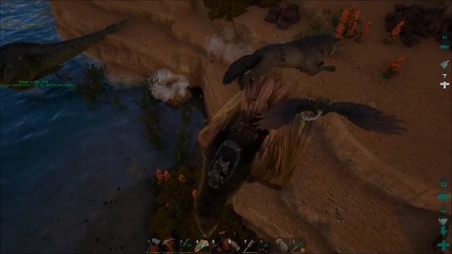 ARK Survival Evolved Scorched Earth (13) Увеличиваем ферму из Карно и наглый Капрозух смотреть онлайн