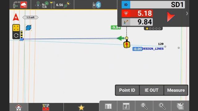 Leica iCON Site Pro Tip: Utility Stakeout смотреть онлайн