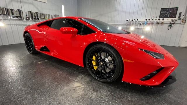 Lamborghini Huracan EVO - full body ppf, tint, and Gtechniq Ultra смотреть онлайн