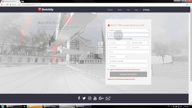 ตอนที่ 1 : การดาวน์โหลดโปรแกรม Google SketchUp смотреть онлайн