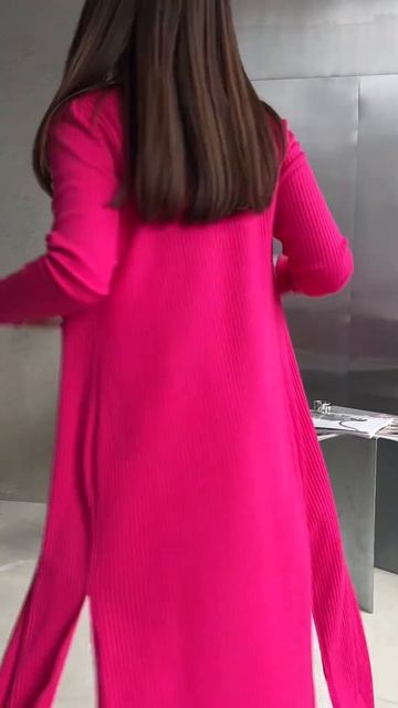 Ангоровий комплект (кардиган та сукня) № 181 смотреть онлайн