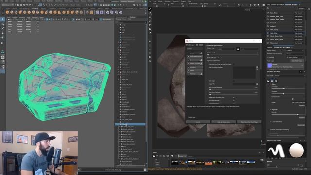 Exporting 3D Models from Maya into Substance Painter смотреть онлайн